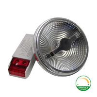 LED AR111 spot | 12W | 2000&ndash;3000K dim to warm | dimbaar | 530 lumen | 45&deg;