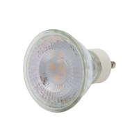 LED GU10 spot | 3-staps Dimbaar met schakelaar | 5W  2700K warm wit | dimbaar | 260 lumen | 90&deg; 