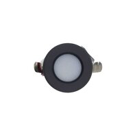 LED inbouwspot 1.5W zwart dimbaar | 130lm | Dim to warm IP44