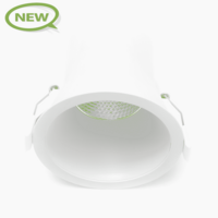 LED inbouwspot 9W wit dimbaar | 540lm | 2700K warm wit IP44