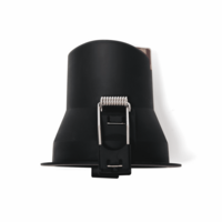 LED inbouwspot 6W zwart dimbaar | 435lm | Instelbare lichtkleur IP44