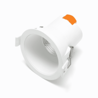 LED inbouwspot 6W wit dimbaar | 520lm | 2700K warm wit IP44