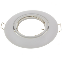GU10 inbouwarmatuur mat wit | Voor 50mm LED spots