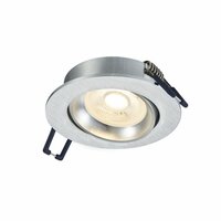 GU10 armatuur zilver kantelbaar | Voor 50mm LED spots