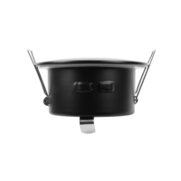 GU10 inbouwspot zwart | Voor 50mm LED spots | IP65