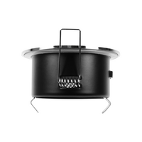 GU10 inbouwspot zilver | Voor 50mm LED spots | IP65