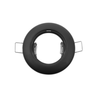 GU10 inbouwarmatuur mat zwart | Voor 50mm LED spots