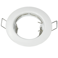 GU10 inbouwarmatuur wit | Voor 50mm LED spots