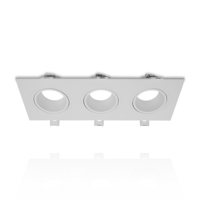 GU10 opbouwspot 3-lichts wit | Voor GU10/MR16 LED spots