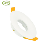 GU10 inbouwspot wit aluminium | Voor 50mm LED spots | IP44