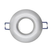 Inbouwarmatuur zilver | Voor 50mm LED spots | IP44