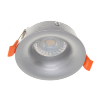 GU10 inbouwspot aluminium | Voor 50mm LED spots | IP44