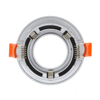 GU10 inbouwspot aluminium | Voor 50mm LED spots | IP44