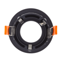 GU10 inbouwspot mat zwart | Voor 50mm LED spots