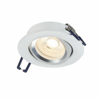 GU10 inbouwarmatuur wit kantelbaar | Voor 50mm LED spots | IP22