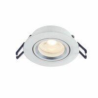 GU10 inbouwarmatuur wit kantelbaar | Voor 50mm LED spots | IP22