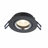 GU10 armatuur zwart kantelbaar | Voor 50mm LED spots | IP22