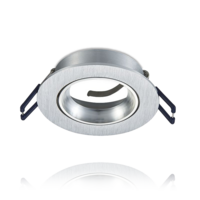 GU10 armatuur zilver kantelbaar | Voor 50mm LED spots | IP22