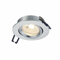 GU10 armatuur zilver kantelbaar | Voor 50mm LED spots | IP22
