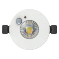 LED inbouwspot met sensor 6W wit | 600lm | Instelbare lichtkleur IP65