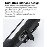 Oplaadbare LED zaklamp 566lm | 2.5W | IP44