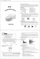 Surface-mounted motion sensor | Wall | IP65 RAL 9003 white