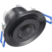 Motion Sensor | Recessed | Black