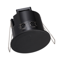 Recessed presence sensor black | ThatsLed.co.uk