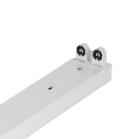 Dubbele led TL armatuur met reflector | IP22 | 150cm