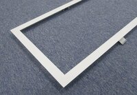 Inbouwframe led paneel | 120x30cm | Wit | Met veerklemmen