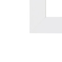 Inbouwframe met lifter voor led paneel | 120x30cm | Wit