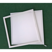 Inbouwframe met lifter voor led paneel | 60x60cm | Wit