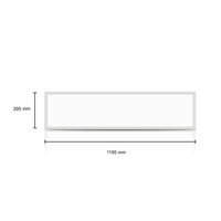 Led paneel 120x30cm | CCT switch | 40W | IP50 | Back-lit