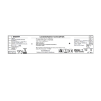 Noodunit 1.2W | 10&ndash;300V DC | Accu tot 3 uur noodverlichting