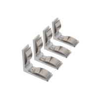 Opbouw clickframe led paneel | 120x30cm | 70mm | Wit | Back- en side-lit