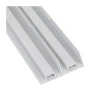 Opbouw clickframe led paneel | 120x30cm | 70mm | Wit | Back- en side-lit