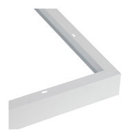 Opbouw clickframe led paneel | 60x60cm | 70mm | Wit | Back- en side-lit