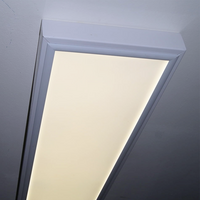 Opbouwframe led paneel | 120x30cm | 55mm | Wit | Back- en side-lit