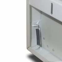 Opbouwframe led paneel | 120x30cm | 55mm | Wit | Back- en side-lit