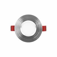 Led inbouw spot armatuur - aluminium rond IP65 | Badkamer