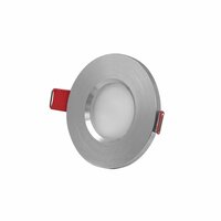 Led inbouw spot armatuur - aluminium rond IP65 | Badkamer