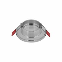 Led inbouw spot armatuur - aluminium rond IP65 | Badkamer