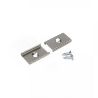 Bevestigingsclip tbv opbouwprofiel vlak tot 10mm | 20 stuks