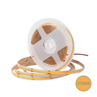 COB ledstrip 8mm | 2700K | 24V | 10W/m | 5M | vrij knipbaar | IP20