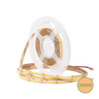 COB ledstrip 10mm | 3000K | 24V | 10W/m | 5M | vrij knipbaar | IP65