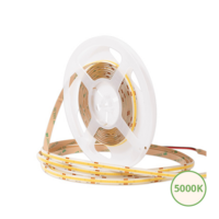 COB ledstrip 10mm | 5000K | 24V | 10W/m | 5M | vrij knipbaar | IP65