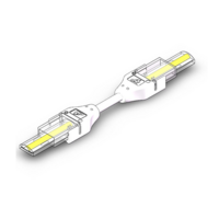 COB ledstrip connector met 15cm draad | Single | 8mm | IP65 | 10 stuks