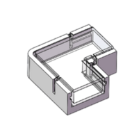 COB ledstrip L-connector | Single | 8mm | IP65 | 10 stuks