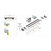 Ledstrip opbouwprofiel rond tot 12mm | 2M | Wit