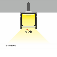 Ledstrip opbouwprofiel vierkant tot 10mm | 2M | Zilver